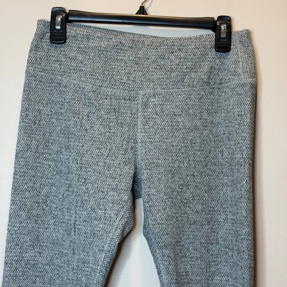 Kyodan Outdoor Gray Chevron High Waist Leggings Running Athletic Womens Sz Large - Picture 2 of 9